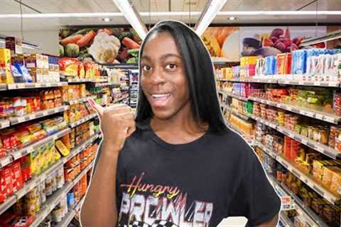 I Went Grocery Shopping ALONE For The First Time!