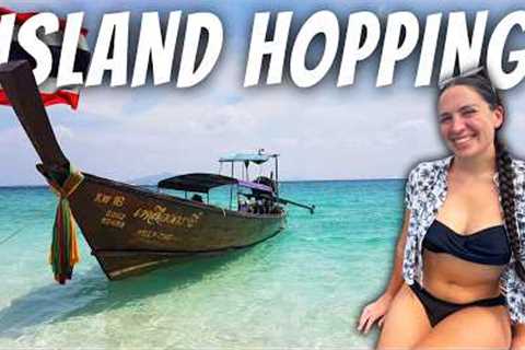ISLAND HOPPING IN THAILAND 🇹🇭 Krabi 4 Island Tour