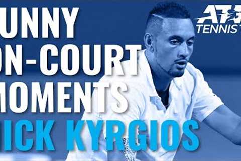 Nick Kyrgios Funniest On-Court Chat 😂