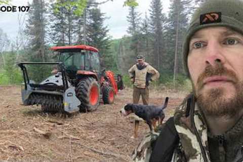 Main Cabin: Foundation Prep, Screen Porch Failure |EP107| Log Cabin Build on Off-Grid Homestead