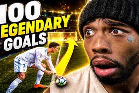 American Reacts To Cristiano Ronaldo's 100 Best Goals 🤯 | Pure Magic!