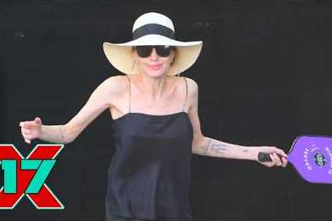 Angelina Jolie Faces Off Against Her Kids On The Pickleball Court Days After 51st Birthday