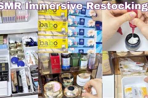 Enjoy Original Sound Immersive Skincare Restock Unboxing Haul ~ASMR Satisfying.#skincare #restock#yt