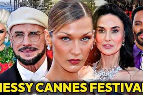CANNES FESTIVAL DISASTER: BELLA HADID BROKE THE RULES, JOHN TRAVOLTA'S NEW FACE, DEMI MOORE IS DYING
