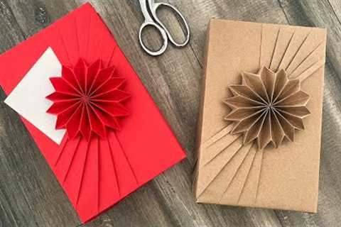 Gift Wrapping | Fancy Rosette | Paper Crafts