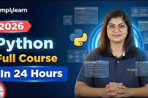 Python Full Course 2026 | Python Tutorial For Beginners | Python Programming Tutorial | Simplilearn