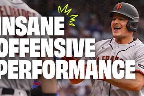 Giants Go Wild For SEVEN Home Runs at Wrigley | Giants vs Cubs Highlights