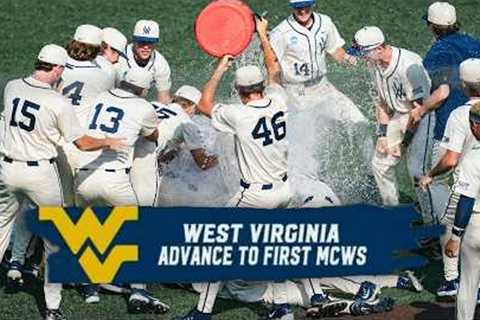 West Virginia powers past Cal Poly with 5 home runs, advances to first-ever MCWS