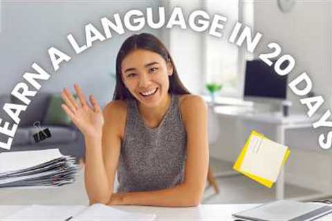 Can You Really Learn a Language in 20 Days? I Tried It