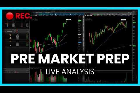 [LIVE] Pre-Market Prep – Crash Prevented!? – Semiconductors RIPPING Ahead of CPI Inflation Tomorrow
