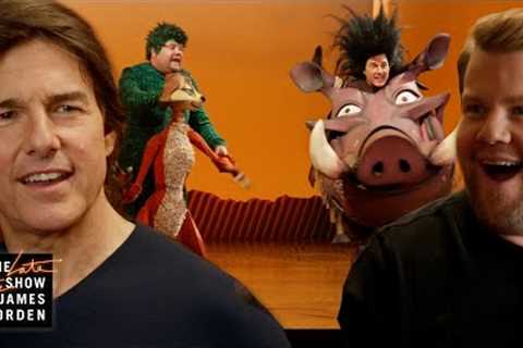 Tom Cruise &amp; James Join 'The Lion King' Cast