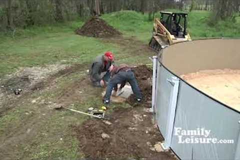 Above Ground Pool Installation | What To Expect | Family Leisure
