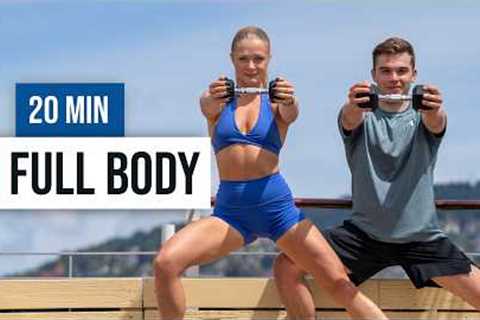 FULL BODY Workout With Community Member Marc - Strength at Home or in the Gym, Dumbbells Only