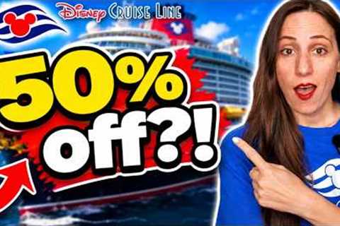 Disney Cruise Line Just Dropped A MASSIVE 50% Off Sale (And Other Major Updates!)