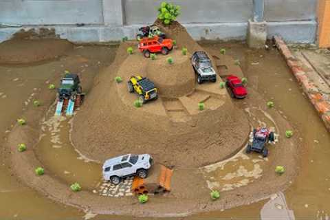 Extreme RC Mud Race – Bridges, Obstacles &amp; Mountain Climb!