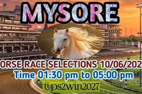 MYSORE 🐎 RACE 10-06-2026 | TOP TWO HORSES SELECTION | FREE HORSE RACE TIPS | #mysoreracetips