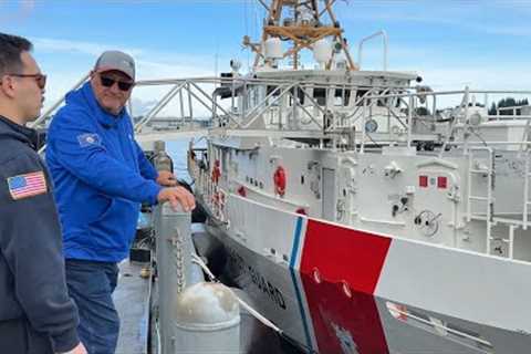 Part 1-Touring Kodiak Island’s NEWEST US Coast Guard Fast Response Cutter with Caleb 