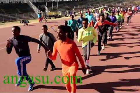 Ethiopia how to Warm up before running