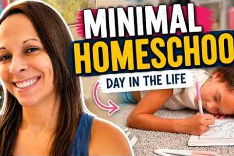Summer Homeschool Day in the Life | Relaxed Learning, Catch-Up Work &amp; Real Life