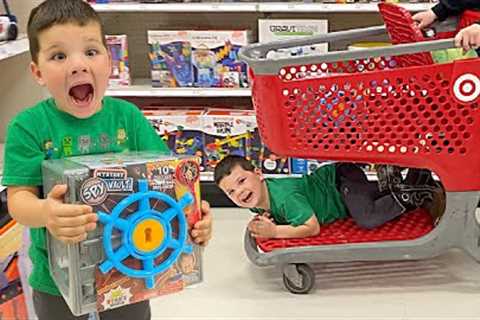 Caleb GOES TOY SHOPPING at TARGET for RYAN WORLD TOYS, LOL SURPRISE, 5 SURPRISES &amp; More with..