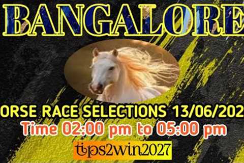 BANGALORE 🐎 RACE 13-06-2026 | TIPS WITH ANALYSIS | FREE HORSE RACE TIPS | #bangaloreracetips