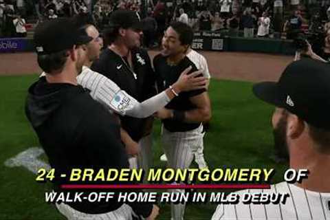 WALK-OFF HOME RUN IN MLB DEBUT 🤯 Braden Montgomery gives White Sox the win vs. Braves 😤 | ESPN MLB