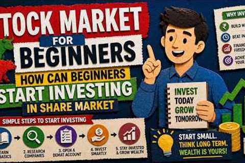 Stock Market For Beginners | How can Beginners Start Investing in Share Market