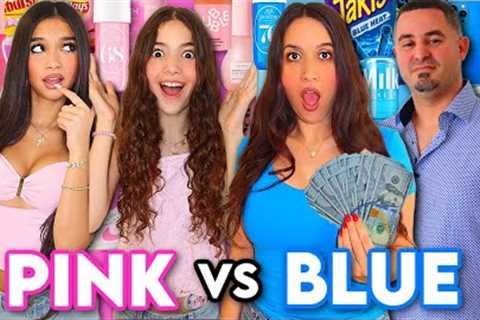 NO BUDGET SHOPPING IN ONLY PINK VS BLUE💗🩵