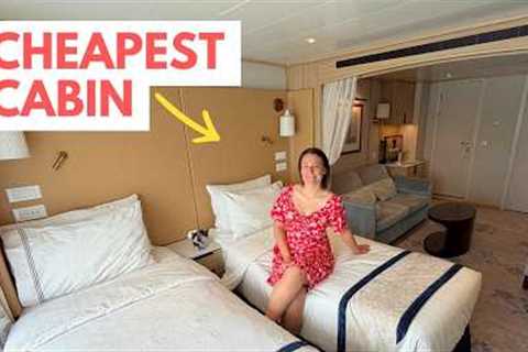 I Stayed In The Cheapest Suite on a Luxury Cruise Ship