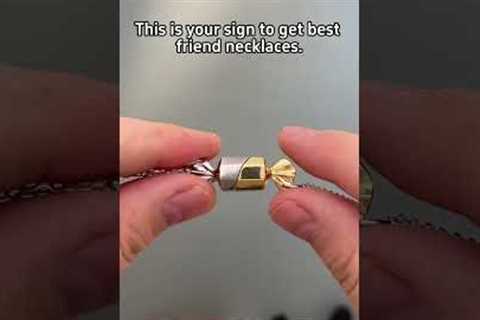 Link in Bio!🥰 BFF Necklace, Friendship Necklaces, Best Friend Necklaces, Gift for Best Friend