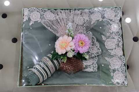 Sarees packing for wedding( Trousseau packing )