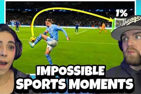 Impossible Moments in Sports | FOOTBALL AND VOLLEYBALL GETS WILD! | Reaction