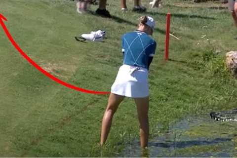 CRAZIEST GOLF SHOTS - LPGA + USGA | WSN