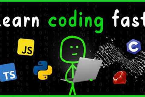 How to Learn Coding Fast and Start Making Cool Stuff (No-BS Guide)