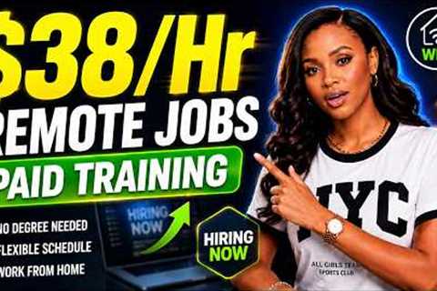 6 Remote Jobs | Hiring Right Now | No Degree | Paid Training Available!