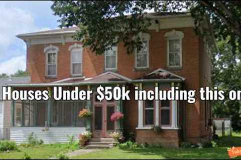 4 Houses Under $50k that might surprise you