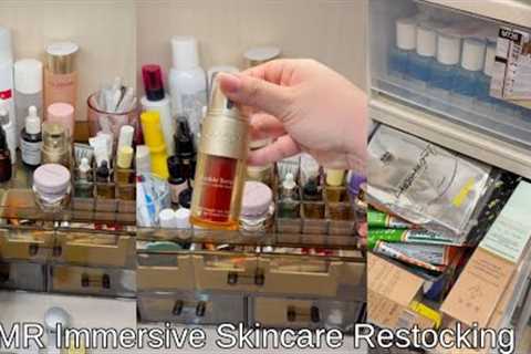 ASMR 🎧 Skincare Restock Unboxing Haul📦✨#asmr #satisfying #skincare #restock #viralvideo #youtube..