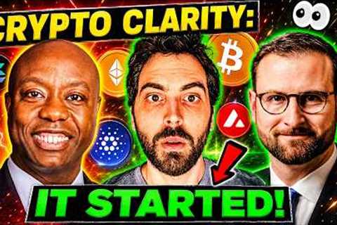 GIANT CRYPTO NEWS HAPPENING NOW! (Clarity Act Moves Forward)
