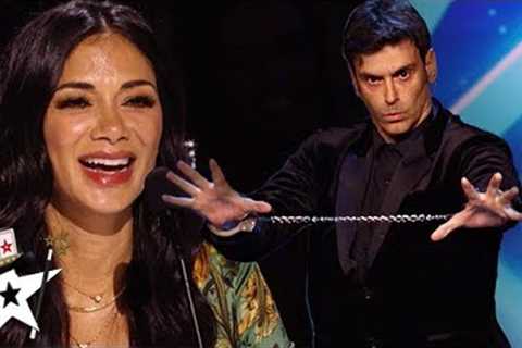 Funny Magician Tickles Nicole Scherzinger on Australia's Got Talent 2019 | Magicians Got Talent
