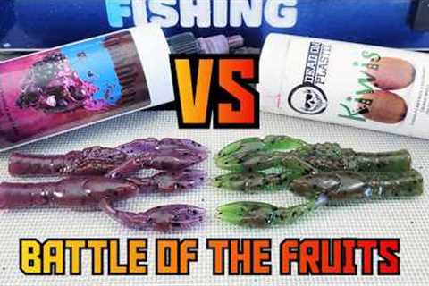 Smashberry VS Kiwis! Battle Of The Soft-Bait Fruit Morphs