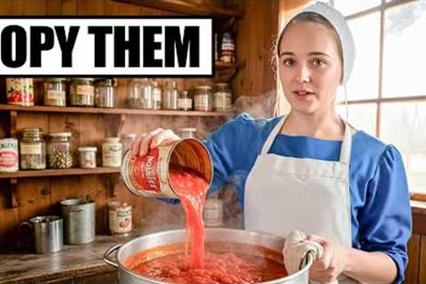 15 Canned Foods Amish Stockpile That Never Expire
