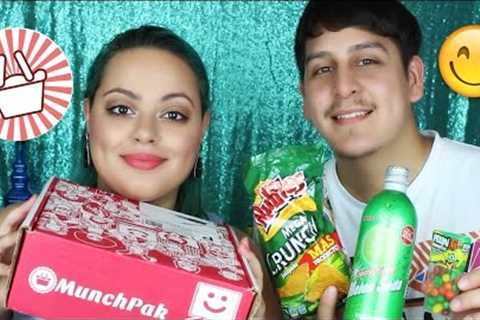 MUNCHPAK Unboxing w/ Jose ^_^| TRYING UNIQUE SNACKS