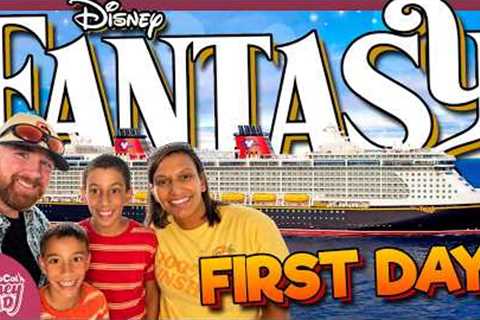 DISNEY FANTASY Embarkation Day! 5-Night Bahamas Cruise from Port Canaveral