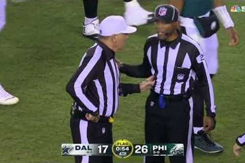 Cowboys vs. Eagles FIGHT before end of game