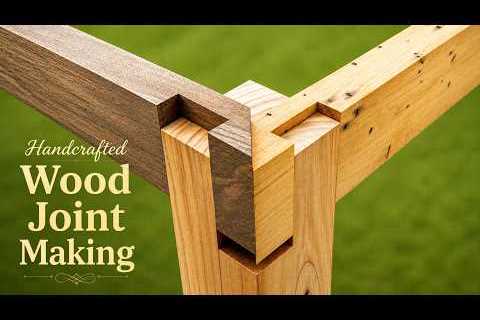 🔴Traditional Japanese Craftsmanship Creates Unbreakable Wood Joints Without Nails