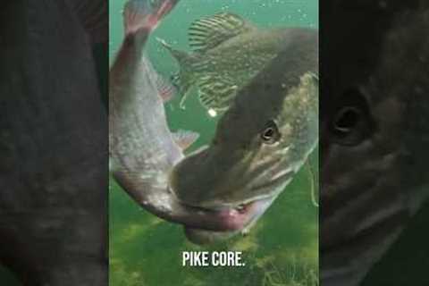 PIKE CORE 🐊✨️ #pike #fishing #underwater