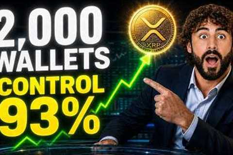 🚨 WARNING: 2,000 WALLETS *CONTROL* 93.5% OF XRP!? 🚨THIS IS WHY XRP SUPPLY SHOCK IS COMING IN 2026!