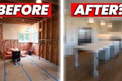 START TO FINISH Home Remodel | Construction ASMR | KBUILD Series