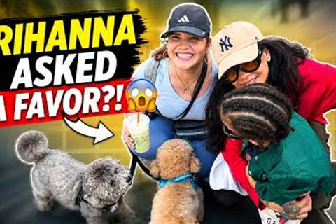 What happened when Rihanna asked a fan a favor... 🤯