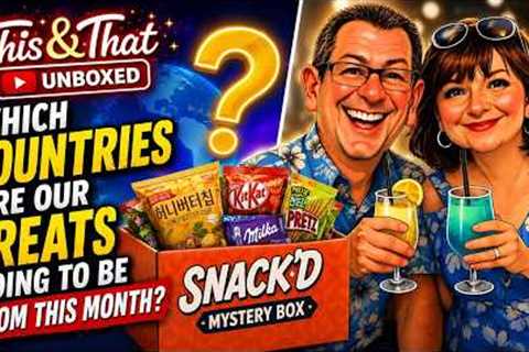 Snack'd mystery box . What's inside this months subscription box ?